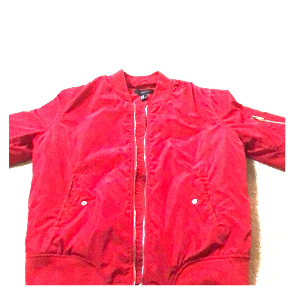 Red Flight jacket